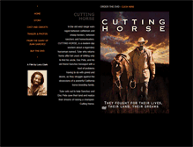 Tablet Screenshot of cuttinghorsethemovie.com